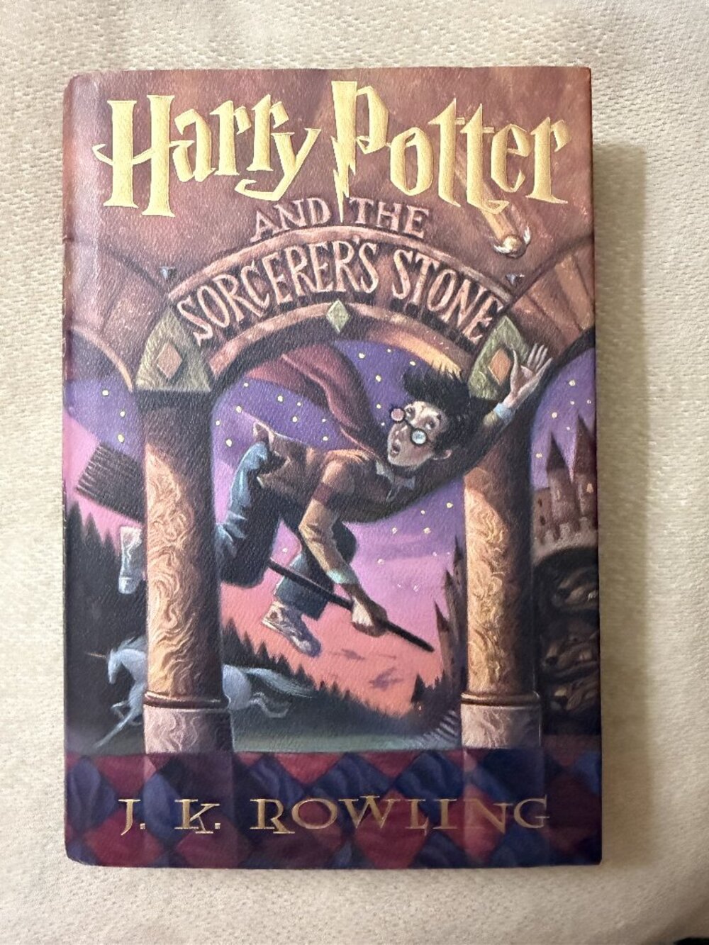 Harry Potter and the Sorcerer's Stone by J.K. Rowling, Scholastic Hardcover